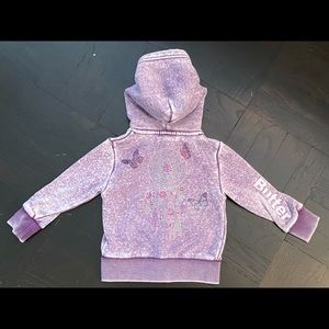 BUTTER SOFT Girls Purple Sweatshirt Hoodie 2T